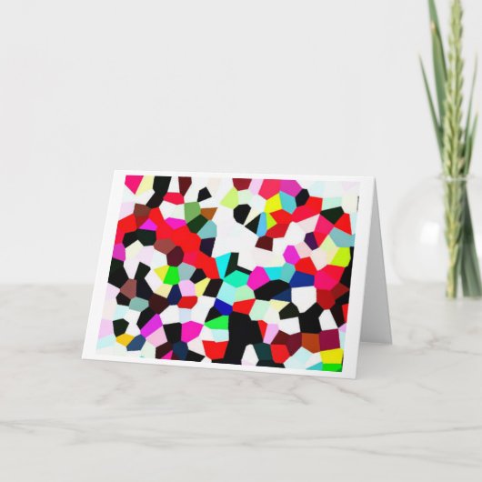 Vouwbare wenskaart kaart (Voorkant)