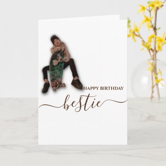 Vouwbare wenskaart kaart (Gele Bloem)