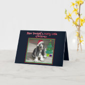 Vouwbare Wenskaart Kaart (Gele Bloem)