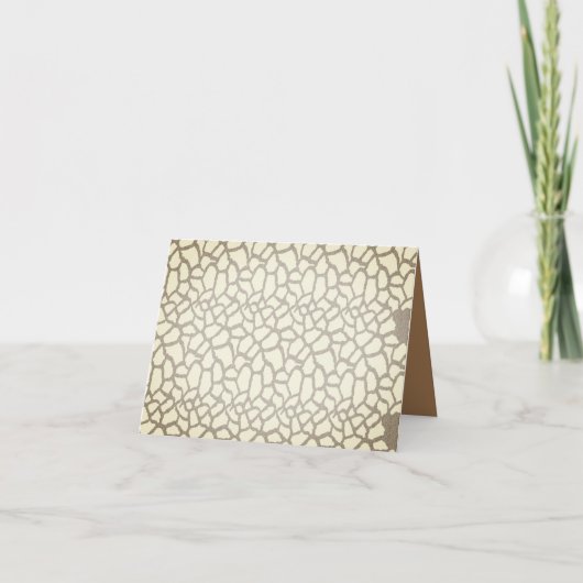 Vouwbare wenskaart kaart (Voorkant)