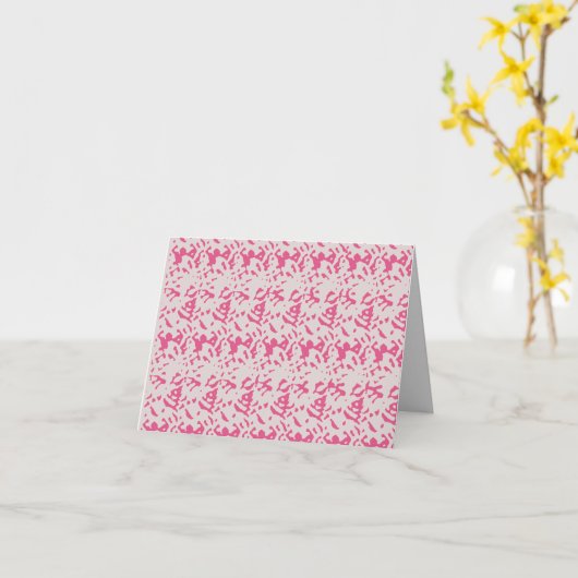 Vouwbare wenskaart kaart (Gele Bloem)