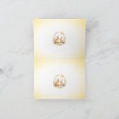 Vouwbare wenskaart  kaart (Binnen)