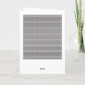 Vouwbare wenskaart kaart (Achterkant)