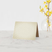 Vouwbare Wenskaart Kaart (Gele Bloem)