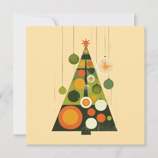 Vouwbare Wenskaart Kaart (Voorkant)