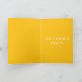 Vouwbare wenskaart kaart (Binnen)