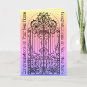 Vouwbare wenskaart kaart (Voorkant)