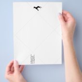 Vouwbriefpapier Flyer (Hand)