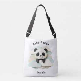 Vouwde Baby Panda | Mooie Origami Crossbody Tas