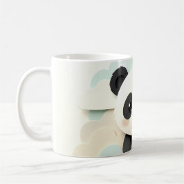 Vouwde Baby Panda | Mooie Origami Koffiemok