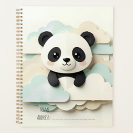 Vouwde Baby Panda | Mooie Origami Planner
