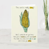 Vouwde Wenskaart Kaart (Voorkant)