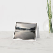 Vouwend Wenskaart - het Licht van de Winter Kaart (Voorkant)