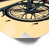 Vouwfiets Lucha Perfect Poster (Hoek)