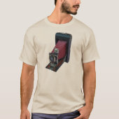  vouwfilmcamera Briefkaart T-shirt (Voorkant)