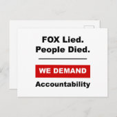 VOUWGELD. Mensen stierven. Briefkaart (Voorkant / Achterkant)