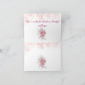 Vouwgroetkaart  kaart (Binnen)