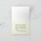 Vouwkaart Bedankt Antiek Casino Liefde (Binnen)