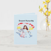 Vouwkaart : Geloof Kaart (Gele Bloem)