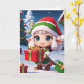 Vouwkaart Kaart (Gele Bloem)