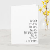 Vouwkaart Kaart (Gele Bloem)