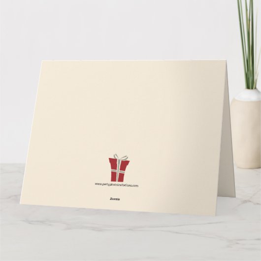 Vouwkaart Kaart (Achterkant)