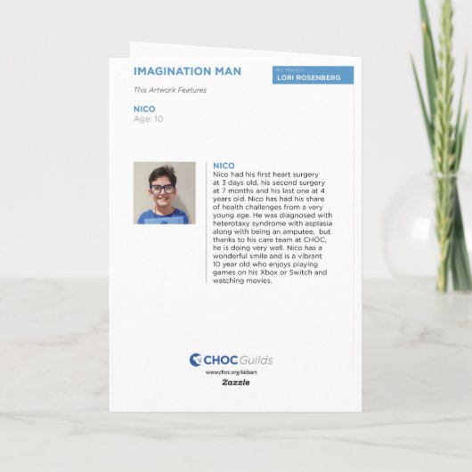 Vouwkaart Kaart (Achterkant)