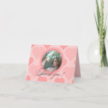 Vouwkaart met dankbetuiging