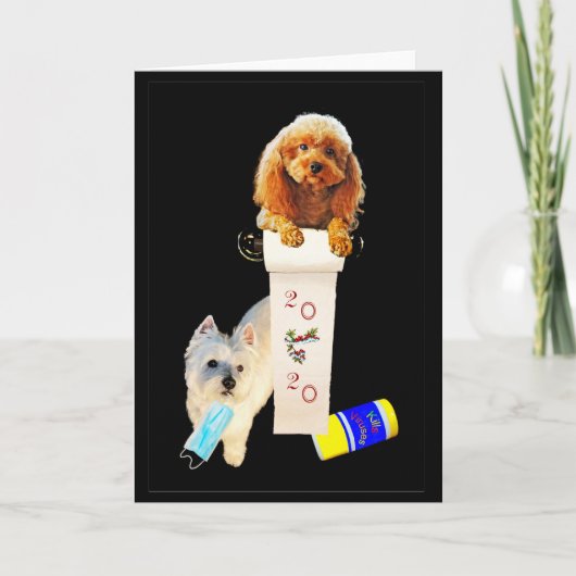 Vouwkaart met een afbeelding die de geneugten van  kaart (Voorkant)