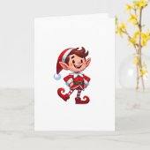 Vouwkaart met elf kaart (Gele Bloem)