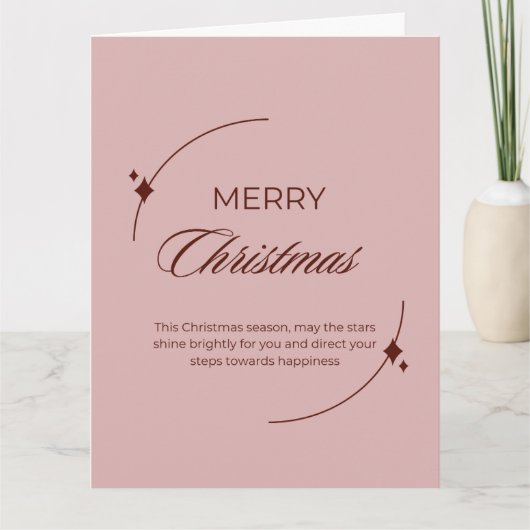 Vouwkaart met groet kaart (Voorkant)