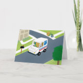 Vouwkaart met groet kaart (Voorkant)