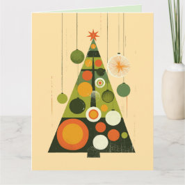 Vouwkaart met groet kaart