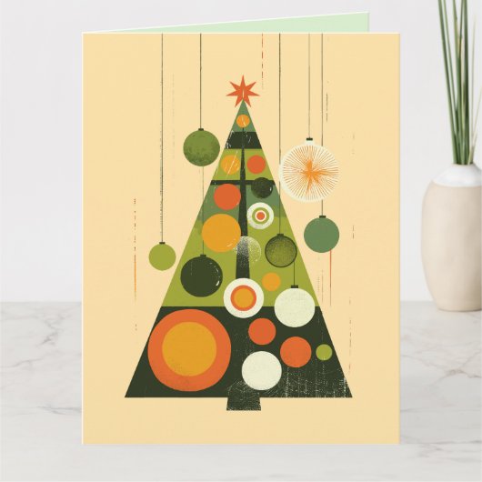 Vouwkaart met groet kaart (Voorkant)