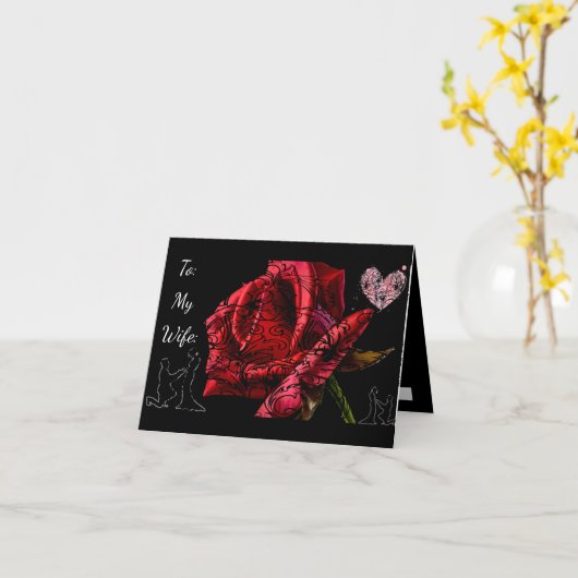 Vouwkaart met groet kaart (Gele Bloem)