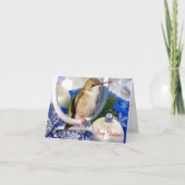 Vouwkaart met groet kaart (Voorkant)