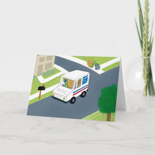 Vouwkaart met wensboodschap kaart (Voorkant)