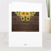 Vouwkaart trouwdag kaart (Achterkant)