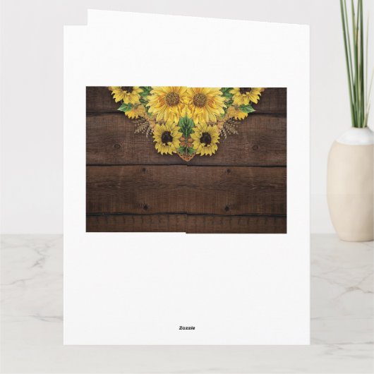 Vouwkaart trouwdag kaart (Achterkant)