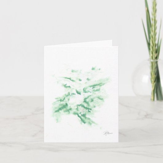 Vouwkaart van 4 x 5,6 inch - "Nube" (Voorkant)