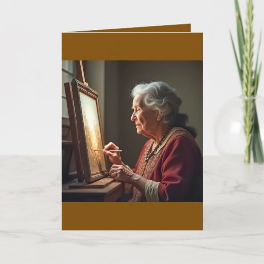 Vouwkaart voor Moederdag Kaart (Voorkant)