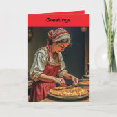 Vouwkaart voor Moederdag Kaart (Voorkant)