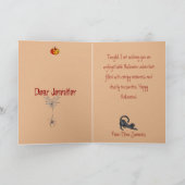 Vouwkerstkaart Feestdagen Kaart (Binnen)