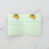 Vouwkerstkaart Feestdagen Kaart (Binnen)