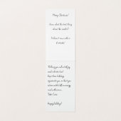 vouwkerstWenskaart Kaart (Binnenkant ongevouwen)