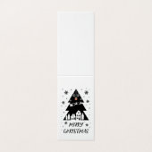 vouwkerstWenskaart Kaart (Buitenkant ongevouwen)