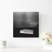 -vouwpapierdoekdispenser vierkante klok (Huis)