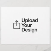 Vouwprogramma Gedrukt (U moet vouwen) Flyer (Achterkant)