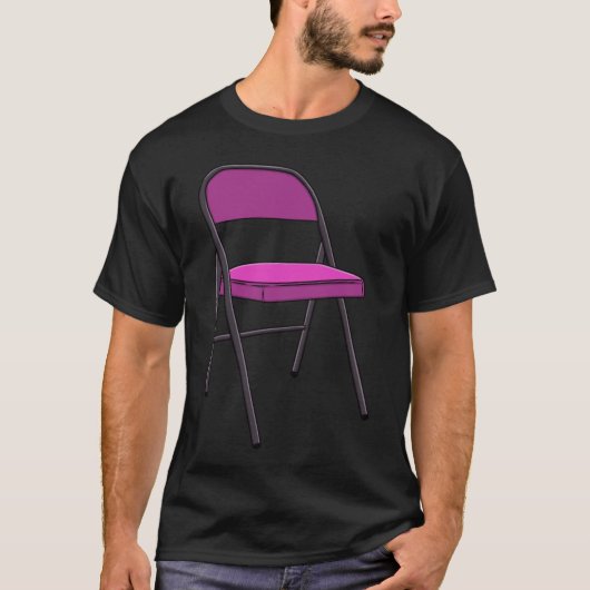Vouwstoel 2 t-shirt (Voorkant)
