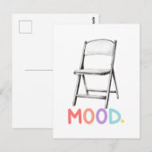 Vouwstoel stemming Montgomery Alabama Brawl Briefkaart (Voorkant / Achterkant)